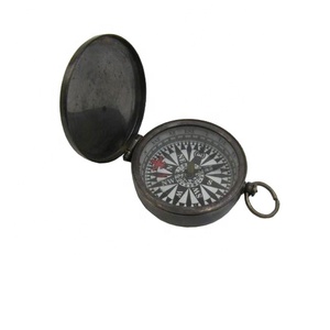 Classic Pocket Compass New Design Bronzing Antique Nautical Brass Compasses <b>for</b> Sale at Cheap Price - Product Image 1