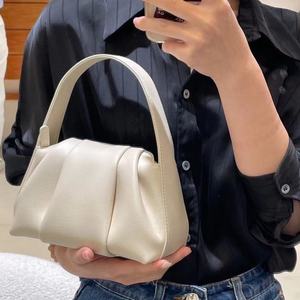 Bolsos de Mano de Cuero Genuino de Diseño Francés, Bolso de Cuero Marrón y Negro de Moda, Bolsos de Hombro de Lujo Portátiles para Mujer - Product Image 3