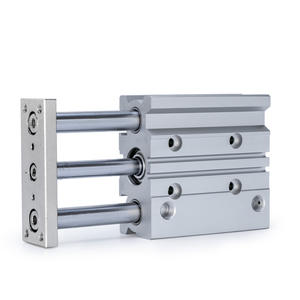 Cylindres pneumatiques à trois axes, tiges de guidage en acier inoxydable MGPM80-25Z MGPM80-50Z MGPM80-200Z MGPM80-350Z, utilisés pour les industries agricoles - Product Image 1