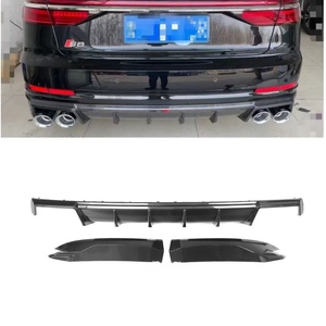 Good Fitment Carbon Fiber Diffuser Fit for <strong>Audi</strong> <strong>A8</strong> Sport <strong>Line</strong> 2022+ Rear Bumper Diffuser Lip - Product Image 1