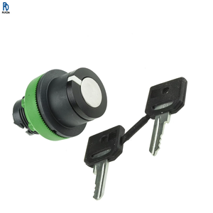 Contrôleur PLC, capteur, interrupteur à clé, tête de 30 mm, ouverture 2 vitesses, fonctionnement de verrouillage, 1 clé, IP69K, neuf d'origine, 8D1 - Product Image 1