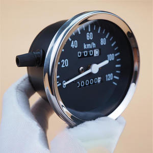 Tachymètre de vitesse de moto 12V Instrument de compteur de ralenti pour HJ125 GN125 HJ <span class=keywords><strong>GN</strong></span> <span class=keywords><strong>125</strong></span> 125cc 150cc - Product Image 2
