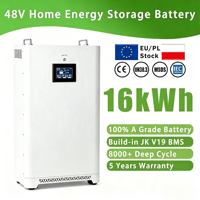Pack de batteries LiFePO4 à montage vertical Xdbattery T30 10-20kW 16.3kWh 8000+ cycles Alimentation domestique hybride/hors réseau