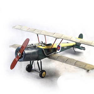 โมเดลเครื่องบินสองปีกเหล็ก<span class=keywords><strong>ส</strong></span>ไตล์ลอฟท์อุต<span class=keywords><strong>ส</strong></span>าหกรรมแบบเรโทร<span class=keywords><strong>ส</strong></span>ั่งทำพิเศษ<span class=keywords><strong>ส</strong></span>ำหรับตกแต่งเพดานและตกแต่งห้องนั่งเล่น - Product Image 1