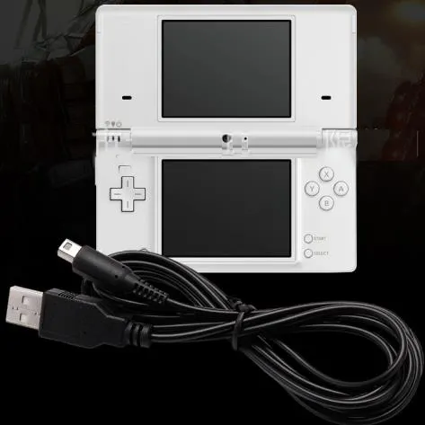 1,2 м для Nintendo dsi кабель USB для передачи данных, кабель для зарядки Кабели питания привести Новый 3DS 3DS XL 3DS 2DS DSi XL NDSI зарядное устройство USB кабель