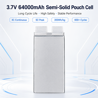 Sel Baterai Lipo Pouch Daya Tinggi 3.7v 64000mah untuk Drone dan Penyimpanan Energi Mobil Listrik