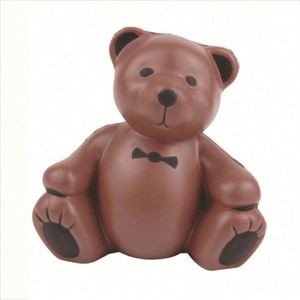 Custom Logo PU Foam Anti-stress Animal Shape <b>Cute</b> <b>Bear</b> Stress Ball for Promotion - Product Image 4