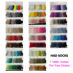 All'ingrosso design di qualità per uomo calzini sportivi personalizzati cotone traspirante Jacquard Logo personalizzato su polsino per la primavera - Product Image 6