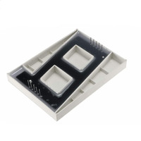 Affichage Led de haute qualité, 4 5 8 12 pouces, blanc, 1 chiffres 7 segments, meilleur prix