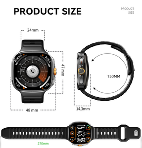 Đồng hồ thông minh M99 mạnh mẽ, hỗ trợ 4G, SIM, gọi điện thoại, hỗ trợ cuộc gọi BT, NFC, GPS, <span class=keywords><strong>camera</strong></span> HD 720*720 - Product Image 4