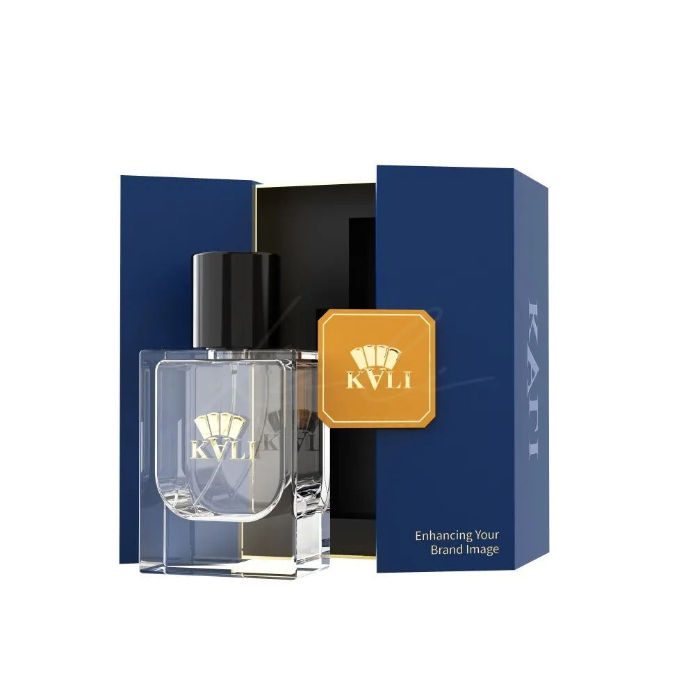 Oem Double Open Perfume Luxury Packaging 50 Ml Spray Bottle With Box Heavy-Duty Cologne Boxes
