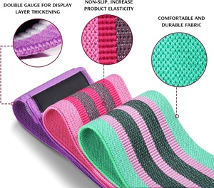 Bandas Elásticas de Resistencia VANTUR Coexistence con Logotipo Personalizado para Yoga, Pilates y Ejercicio, 3 Niveles de Resistencia, Portátiles, para Niños - Product Image 4