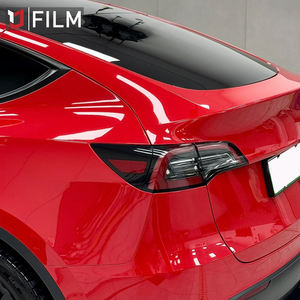 低価格明るい赤車ラップビニール粘着車ビニールラップロールフルボディ5ft By75カーマイン赤車ビニールラップ - Product Image 6