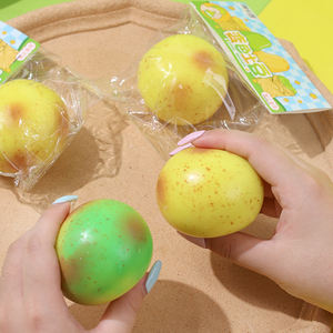 Jouet anti-stress pomme de terre TPR au design unique, changeant de couleur, amusant, fantaisie, rebond lent, style fluide de dessin animé, populaire - Product Image 2