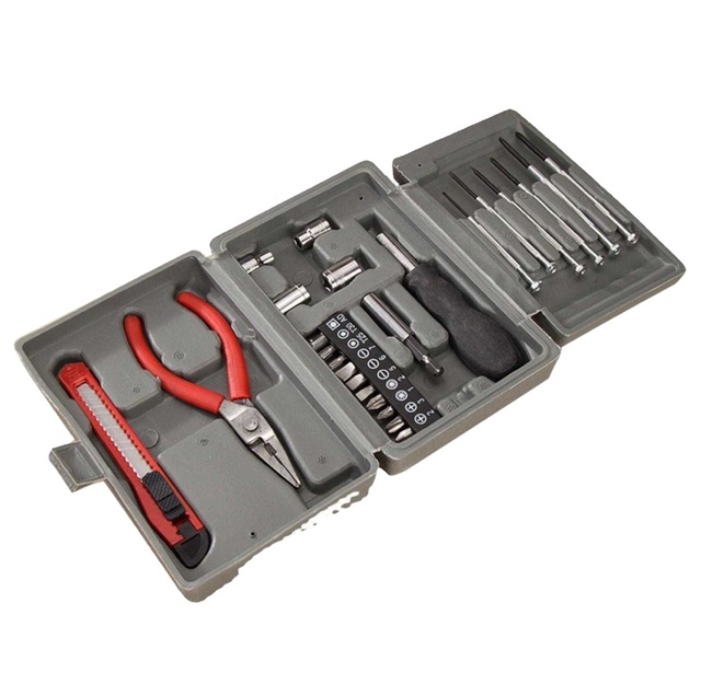 Household Multifunctional Hardware Toolbox Hardware Combination Tools Plastic Combination Tool Box Set