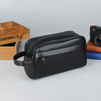 Dompet Pria Kulit PU Berkualitas Tinggi, Model Unisex, Stylish, Tahan Aus, Sederhana, Multifungsi, Warna Solid