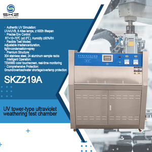 SKZ219A-UV <span class=keywords><strong>ASTM</strong></span> Edelstahl Witterungsbeständigkeits- und Alterungskammer Wasserdichter Schutz Hochpräzise Automotive UV-Testkammer - Product Image 2