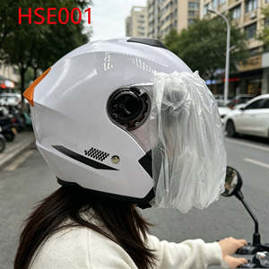Casco de Motocicleta ZYF con Diseño de Gafas Magnéticas Desmontables para Ciclismo en Carretera, Color Blanco, Uso en Múltiples Ocasiones, para Hombres/Mujeres, Modelo HSE001 - Product Image 2