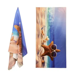 Best selling microfiber printed beach towel soft beach towel