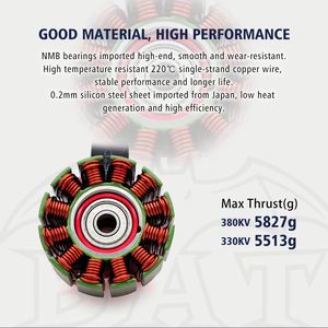 Motor sin Escobillas de Alta Calidad a Precio de Mayoreo, S 4720 480KV 430KV 6S para Dron de Carreras de 15 Pulgadas, Accesorio para Dron de Ala Fija - Product Image 5