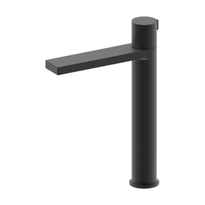 Watermark Wars CE certificados Venta caliente grifo de lavabo de agua de baño moderno de latón de un solo orificio negro mate caliente y frío - Product Image 3