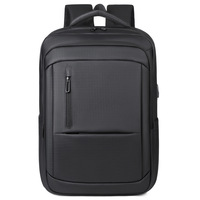Sac à dos extensible pour ordinateur portable de 16 pouces, antivol, USB, étanche, sac de voyage d'affaires, grande capacité, tissu Oxford enduit, unisexe
