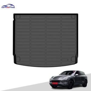Tapis de coffre sur mesure en TPE robuste pour Porsche Cayenne 2011-2018, prêts pour l'hiver, vente directe - Product Image 1