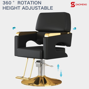 Sillón de Peluquería DAOMENGSalon con Bomba Hidráulica, Silla para Teñir y Cortar, Giratoria 360 Grados, Silla Elevadora para Peluquería - Product Image 4