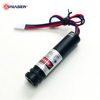 Module laser à ligne uniforme rouge 650nm 50mW 150um avec conception de lentille Powell pour système de stockage à balayage visuel 3D de robot industriel