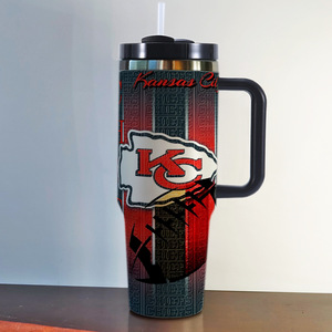 Vaso Térmico para Auto de 40oz, Modelo Ice King de la NFL (Liga Nacional de Fútbol Americano) KC - Product Image 3