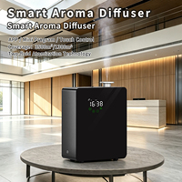 Diffuseur d'arômes intelligent en métal 1000 ml sans eau, électrique, connecté à la climatisation et au conduit d'air frais pour usage extérieur en hôtel