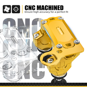 Kit de Abrazaderas Elevadoras de Manillar Desplazadas de Aluminio NICECNC para <span class=keywords><strong>Suzuki</strong></span> DRZ400SM 2005-2024 <span class=keywords><strong>DRZ</strong></span> 400SM <span class=keywords><strong>400</strong></span> <span class=keywords><strong>SM</strong></span> 2022 2023 - Product Image 4
