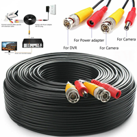 Longueur personnalisée 3M 5M 20M HD-SDI CCTV câble de caméra RG59 coaxial avec BNC vidéo DC alimentation 2-en-1 câble composite pour DVR et caméra