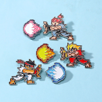 En gros : Épingles en métal, Badges de dessin animé, Épingles à l'effigie de personnages de jeux classiques, Épingles anime, Épingles en émail personnalisées en mosaïque