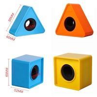 Support de micro personnalisé en forme de cube avec logo pour interview, compatible RODE BOYA - Offre Spéciale