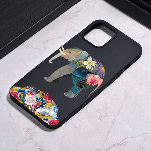 Para iPhone 12 Pro Max (6,7) TPU casos de la cubierta de color pintura <span class=keywords><strong>viejo</strong></span> patrón resistente a los arañazos suave TPU - Product Image 5
