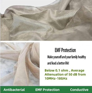 Auvent de lit en maille magnétique Single King pour la saison d'automne <span class=keywords><strong>Protection</strong></span> contre les radiations 5G Block EMF pour adultes Outdoor Home Folded - Product Image 4