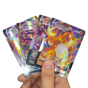 Offre Spéciale 100Pcs <span class=keywords><strong>VMAX</strong></span> Rare Pokemoned Cards Set Cartes à collectionner pour la collecte et la bataille - Product Image 2