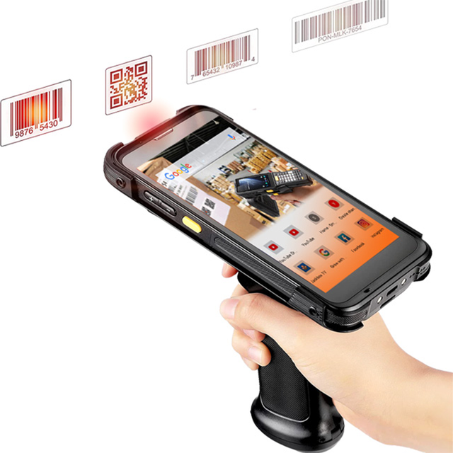 Ip68 Pda Logistic Android13 Rugged Pda Rfid Handheld Computers 2D Barcode Reader Scanner UHF Fingerprint Industrial Android Pdas