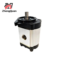 Zhengquan HGP-3A-F22R Durable Black Iron pompe à engrenages hydraulique haute pression tandem huile de haute qualité mini pompe à engrenages hydraulique