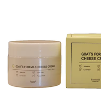 [ROOICELL] Crema Facial Coreana con Leche de Cabra 50g, Fórmula Nutritiva e Hidratante Antiarrugas de Acción Profunda