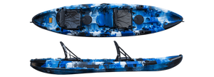 เรือคายัคพลาสติก <span class=keywords><strong>Oceanus</strong></span> ขนาด 12 ฟุต สำหรับ 3 คน รุ่น OEM Sit on Top เหมาะสำหรับผู้ใหญ่และกีฬาทางน้ำ - Product Image 5