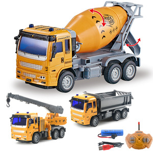 1:30 9 Styles télécommande <span class=keywords><strong>camion</strong></span> <span class=keywords><strong>de</strong></span> lutte contre l'incendie jouet en plastique grue à benne basculante Construction véhicule d'ingénierie <span class=keywords><strong>camion</strong></span> Rc pour enfant - Product Image 2