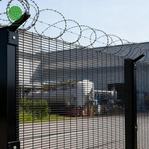 جنوب أفريقيا عرض واضح-سياج أمني مضاد للتسلق سياج 6 أقدام مسحوق المغلفة مزرعة المنزل تجميعها بسهولة - Product Image 4