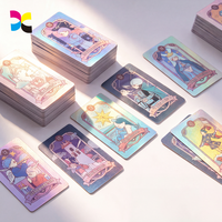 Cartes à gratter, échantillon gratuit, impression personnalisée, logo personnalisé, cartes à jouer de luxe noires, 100% PVC, cartes à jouer en plastique imperméables