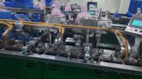 SINOBIZ Nouvelle ligne de remplissage entièrement automatique de crème pour sandwichs et biscuits, certifiée CE, machine à farine en acier inoxydable pour boulangerie