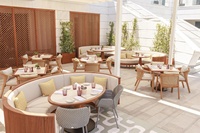 Ensemble de mobilier de luxe 5 étoiles pour hall d'hôtel, solution complète pour les espaces publics, réception, salon, projet personnalisé FF Hospitality Contract