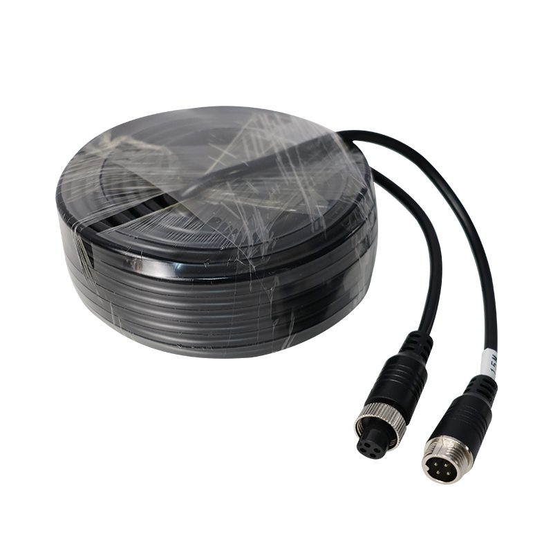 Cable Extensor De Cámara De Coche De 4 Pines - 10 Metros, Antiinterferencias, PVC Blindado, Para Camión O Autobús