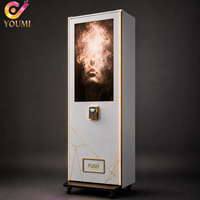 Máquina Expendedora Automática de 32 Pulgadas con Pantalla Táctil y Verificación de Edad por Lector de Tarjetas de Identificación para Artículos Vaporesos ZYN SNUS, Funcionamiento Continuo Sin Supervisión