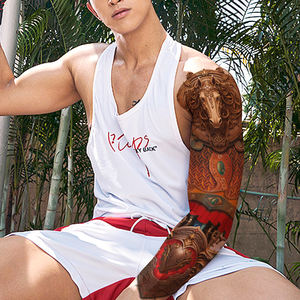 Pegatinas de tatuaje temporal personalizadas de nuevo estilo, impermeables para hombres, brazo completo, pegatina de tatuaje <span class=keywords><strong>cristiano</strong></span> de Jesús - Product Image 2